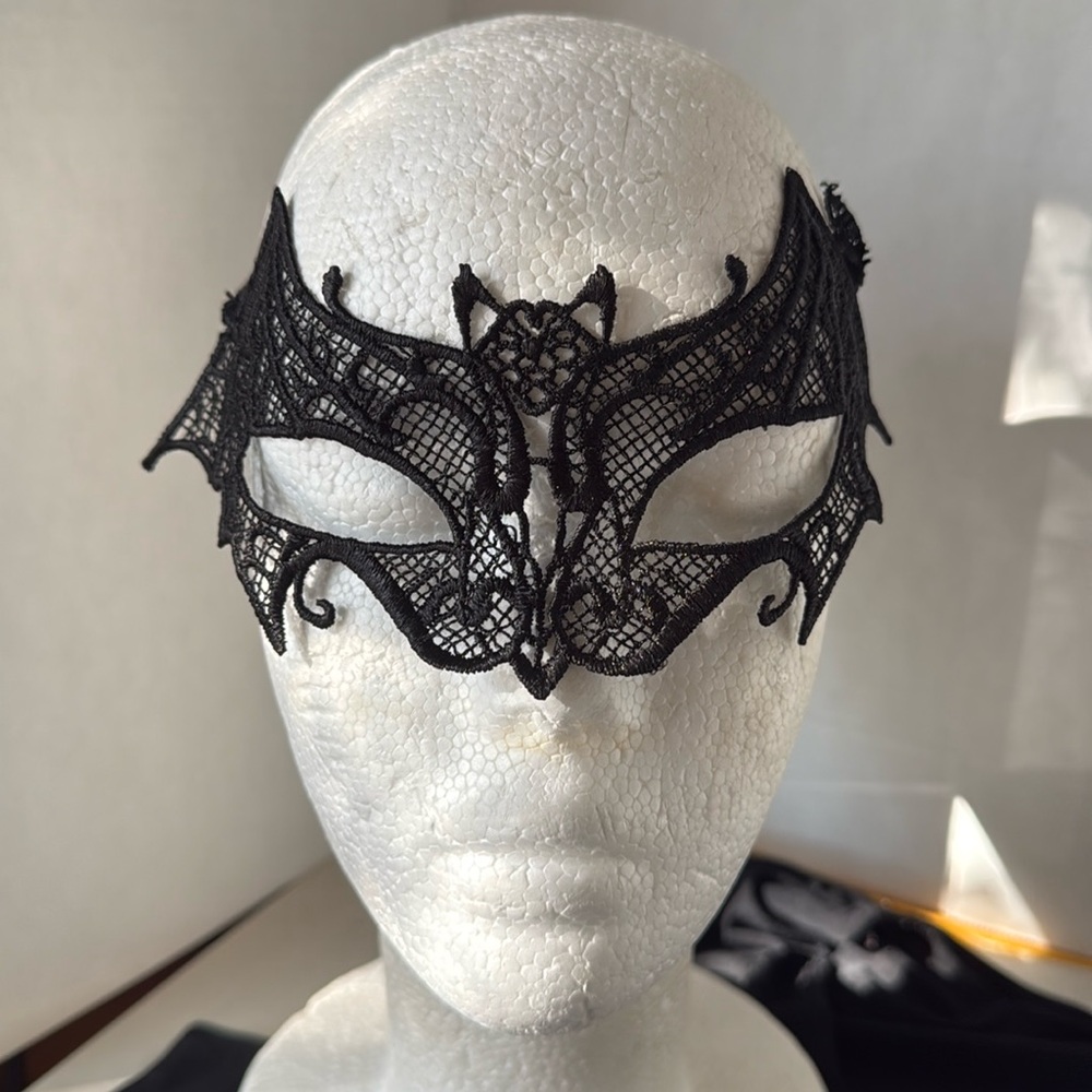 Crochet Bat mask